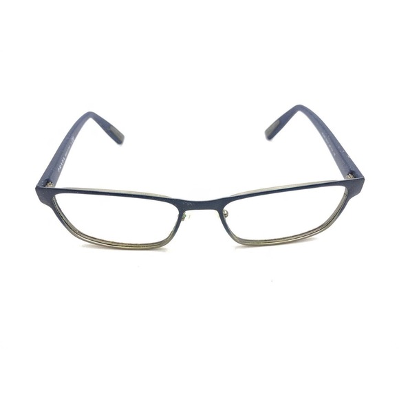 Prada VPS 50G U6T-1O1 Blue Gray Red Eyeglasses Frames 53-17 140 Italy Men Women - Picture 2 of 12